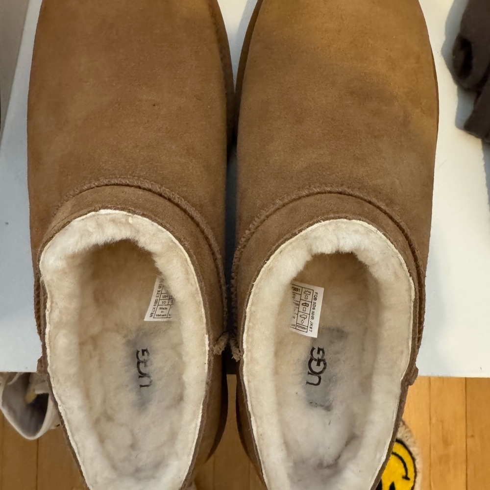 UGG Tan Suede Slip-Ons